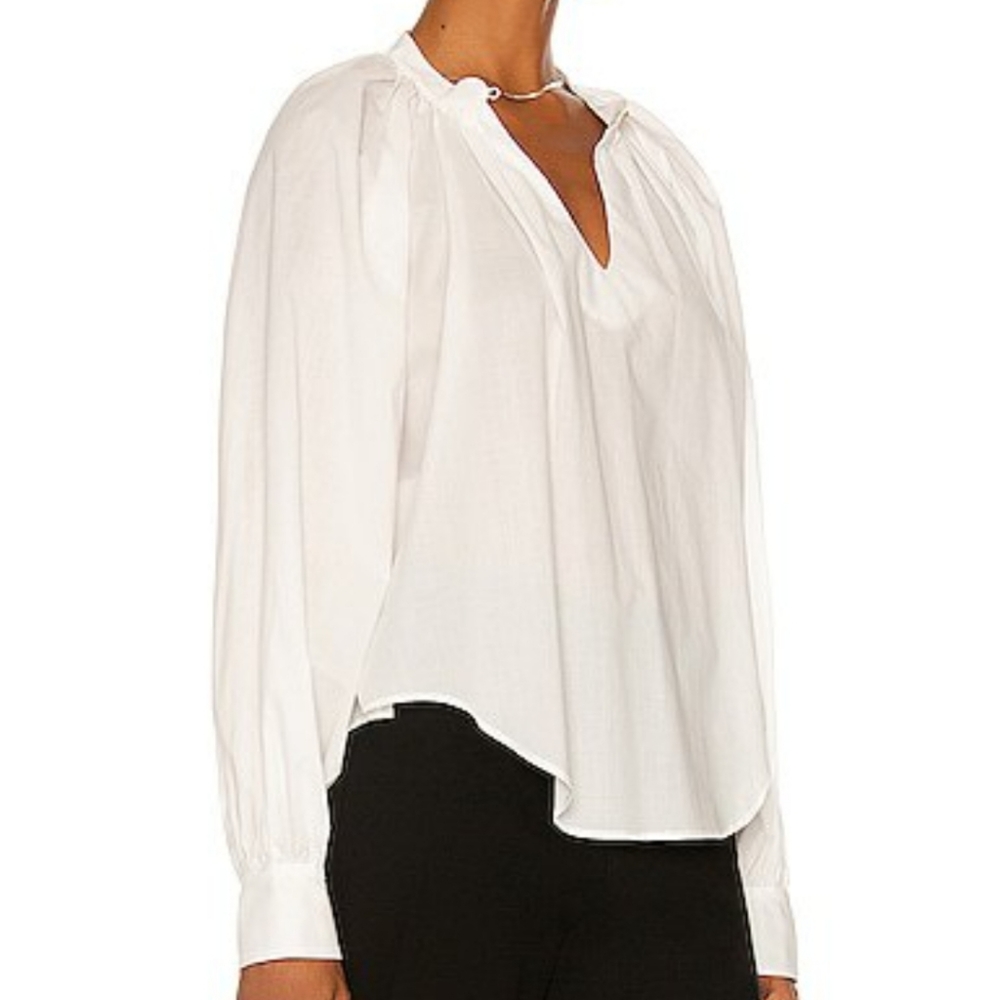 ♥️SPRING SALE! Bassike Gathered Cotton Top